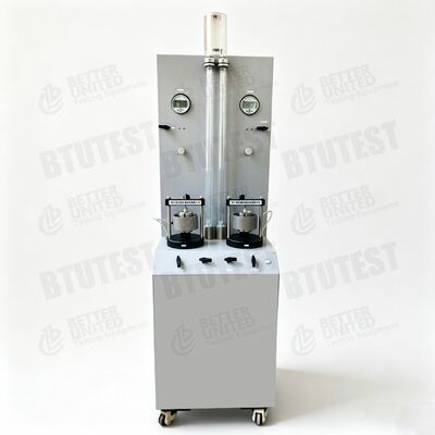 Dual‑gang variable head automatic permeameter