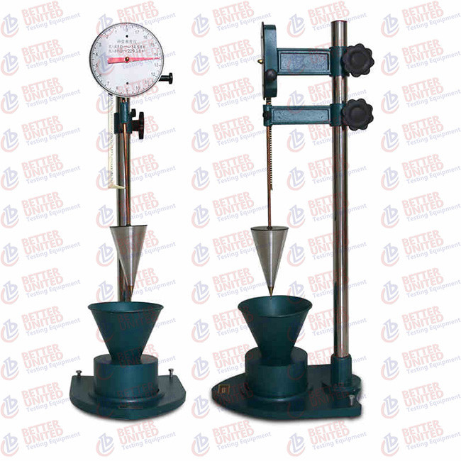 0-14.5cm Plunger Penetration Apparatus Mortar Cement Consistency Test Apparatus