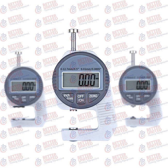 14.5mm 6mm Digital Thickness Measuring Instrument LR44 Button Battery Powered
