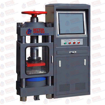 SGS 380VAC কংক্রিট টেস্টিং মেশিন কিউব কম্প্রেশন টেস্টিং মেশিন